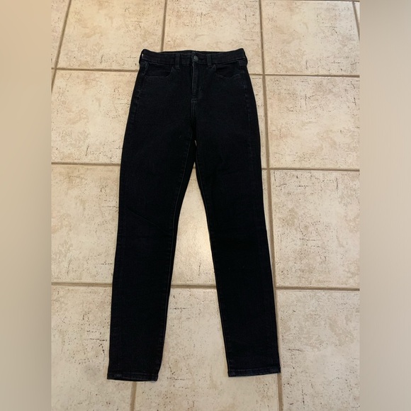 American Eagle Outfitters The Dream Jean Black Skinny Jeans Size 4 - Picture 5 of 8